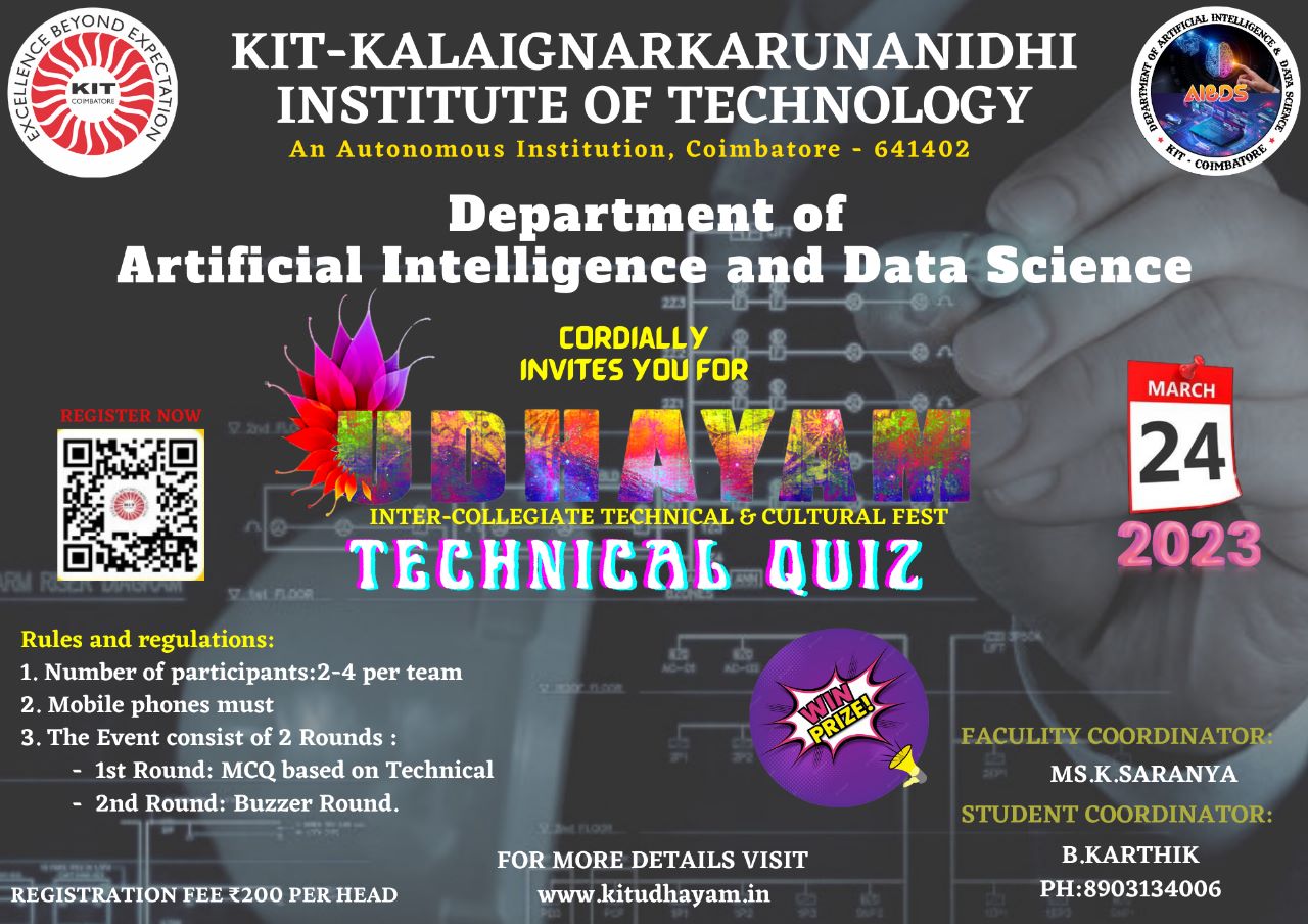 Technical Quiz-Udhayam'23